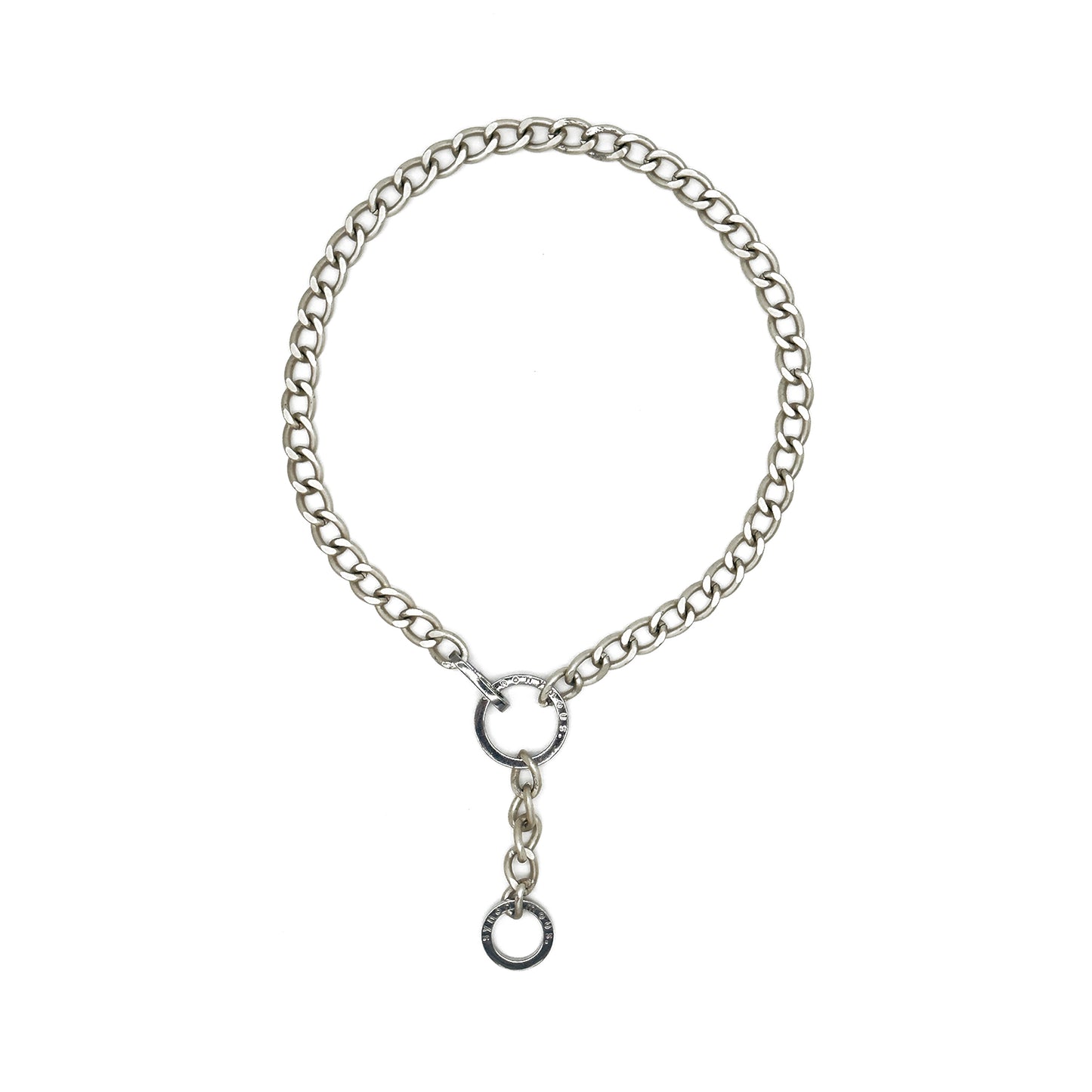 adam - fob necklace (silver)